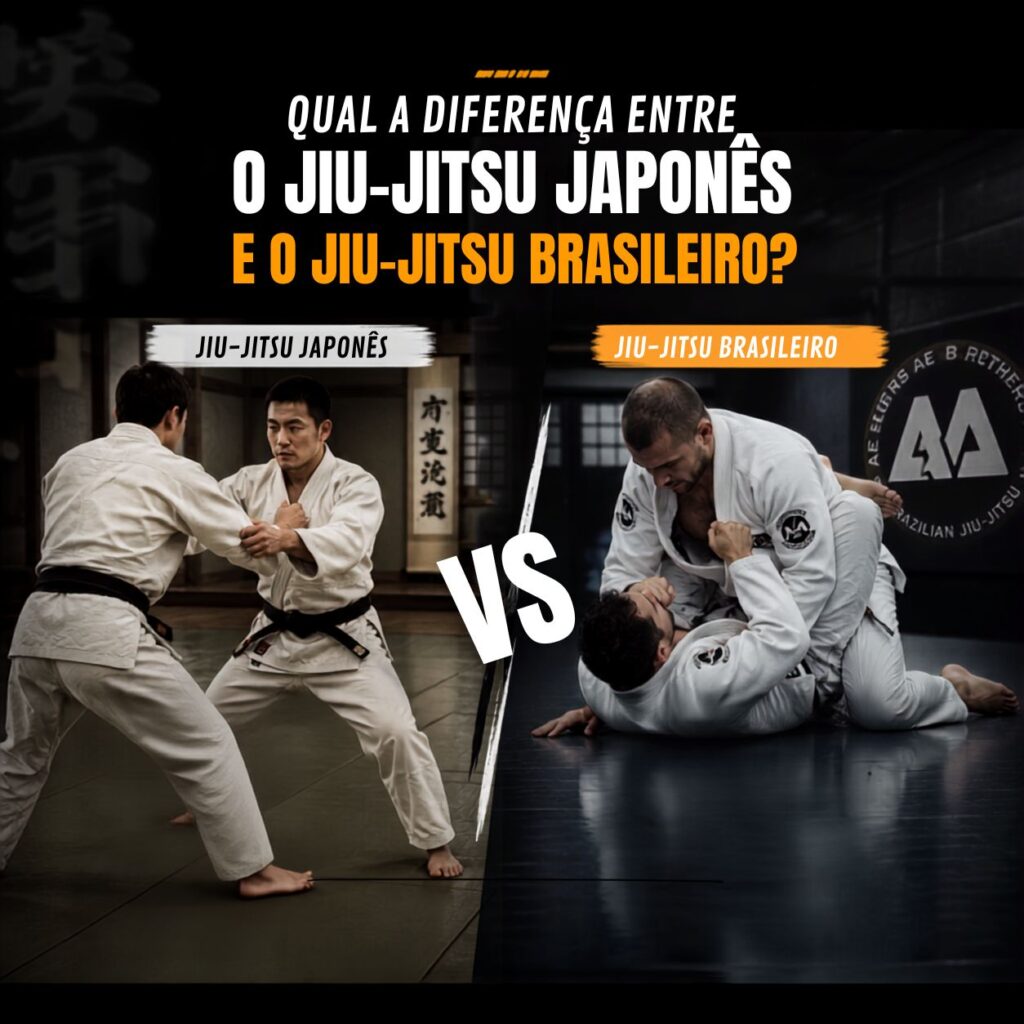 🥋 Qual a Diferença Entre o Jiu-Jitsu Japonês e o Jiu-Jitsu Brasileiro?